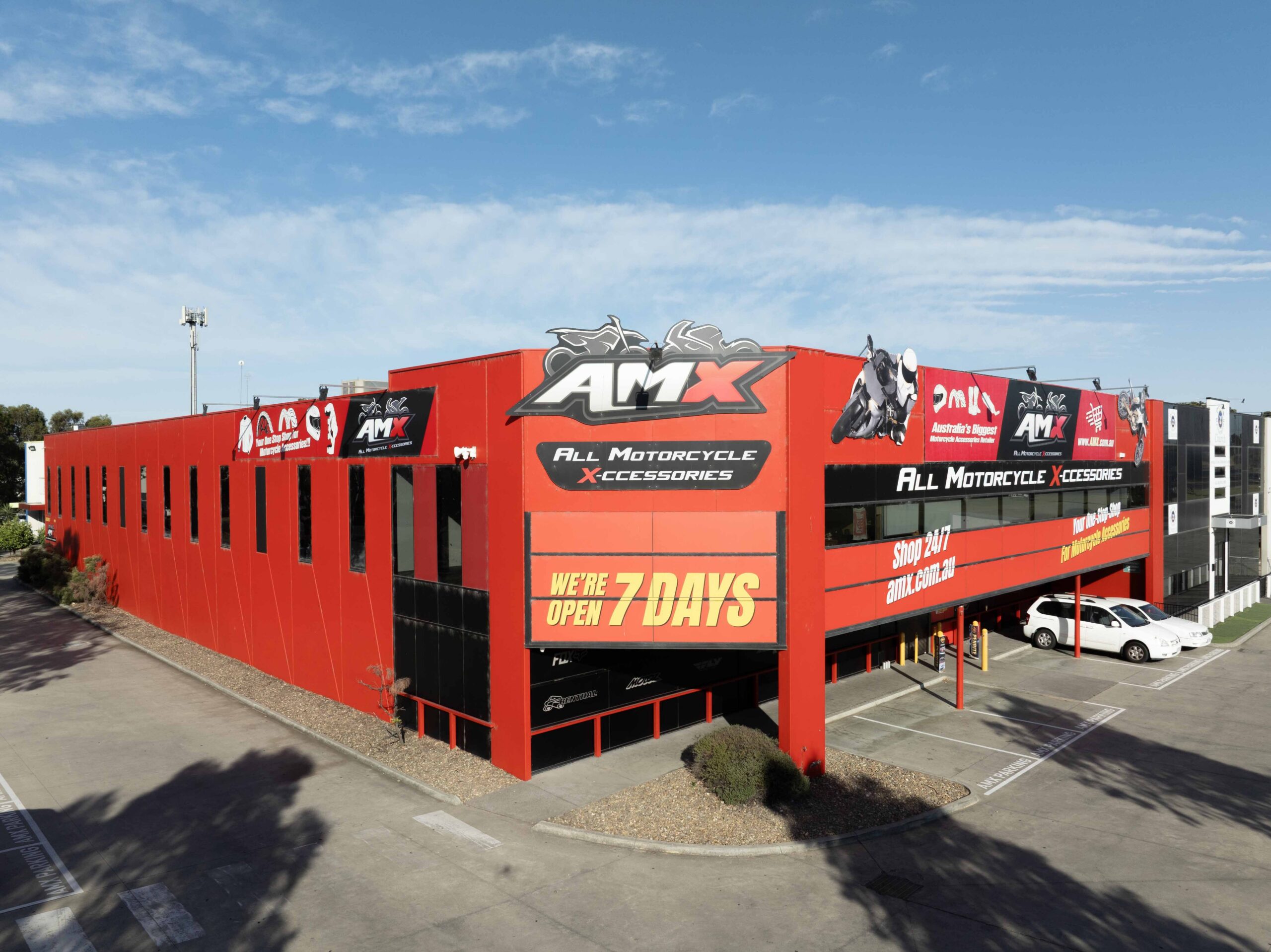 AMX store front